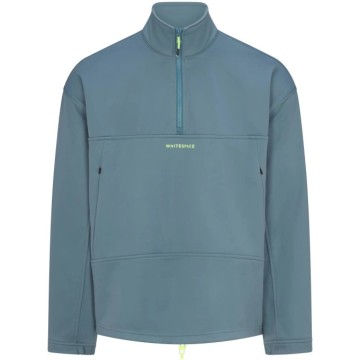 Whitespace Quarter Zip Soft Shell Midlayer (L|Goblin Blue)
