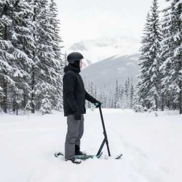 Lumetõuks NKD Snow Stunt Scooter 82cm-92cm - Laos!