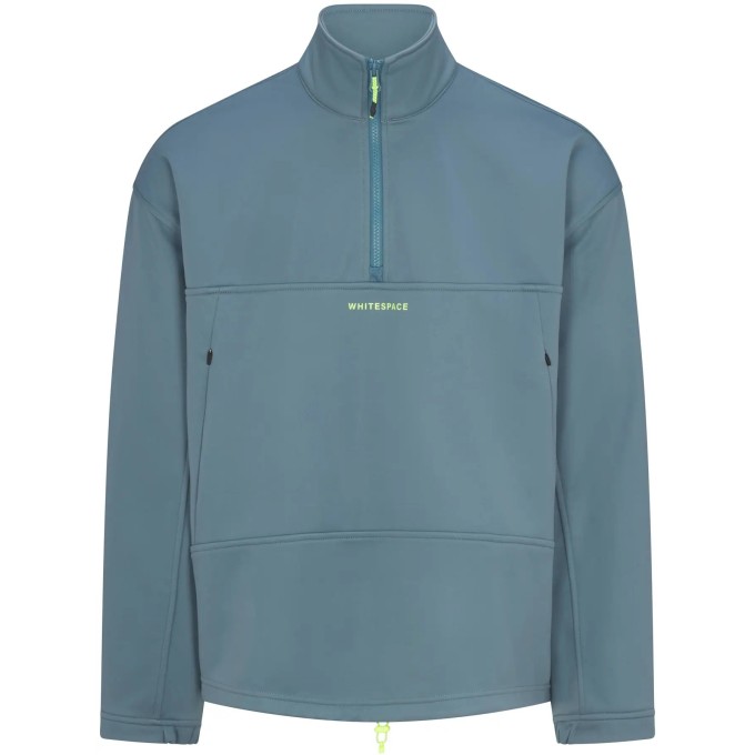 Whitespace Quarter Zip Soft Shell Midlayer (XL|Goblin Blue)