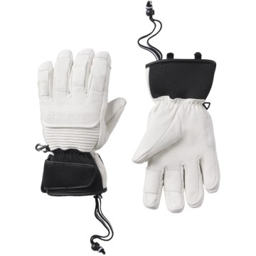 Whitespace Leather Riding Gloves (S-M|White)