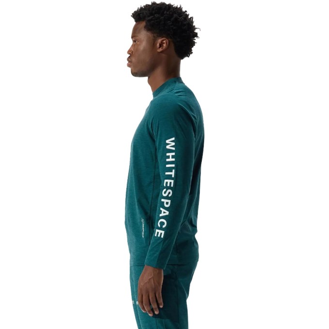 Whitespace Graphene Crew Neck Baselayer (M|Atlantic Deep)