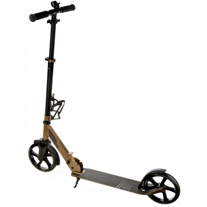 Linna tõukeratas Raven Sentel 200mm pudelihoidjaga + kell - Laos!