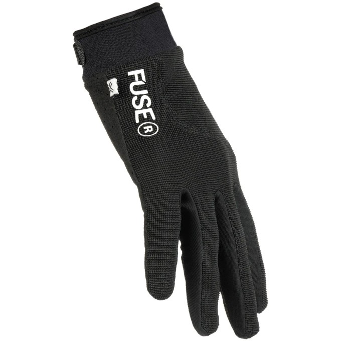 Fuse Alpha Youth BMX Gloves (XL|Black)
