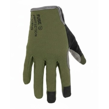 Fuse Stealth Slim BMX Gloves (L|Olive)