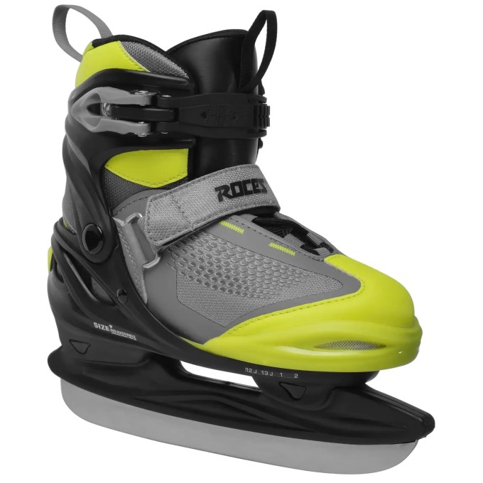 Roces Moody Ice X Kids Ice Skates (Black/Lime|30-35)