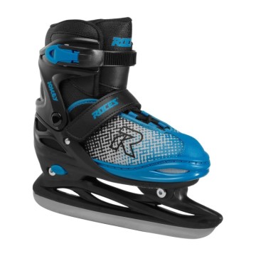 Roces Jokey Ice X Kids Ice Skates (Black/Astro Blue|34-37)