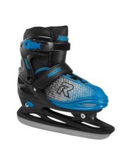 Roces Jokey Ice X Kids Ice Skates (Black/Astro Blue|34-37)