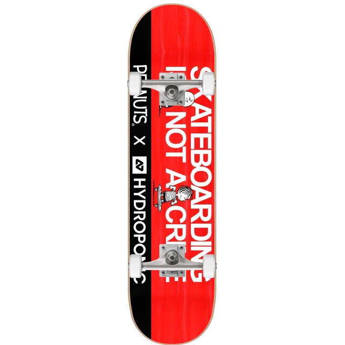 Hydroponic x Peanuts Complete Skateboard (8"|Not A Crime)