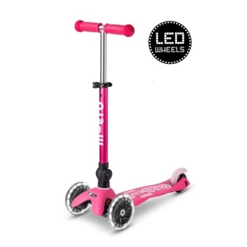 Uus Micro Mini-LED ratastega kokkupandav tõukeratas Micro Mini Deluxe