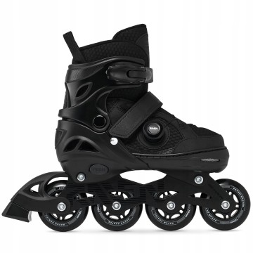 Raven Oxen PRO Black regulējamas skrituļslidas ar ātro savilkšanu