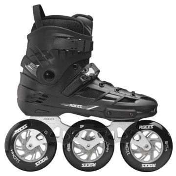 Roces EGO 3x110 TIF skrituļslidas melnas | 110 mm urban freestyle