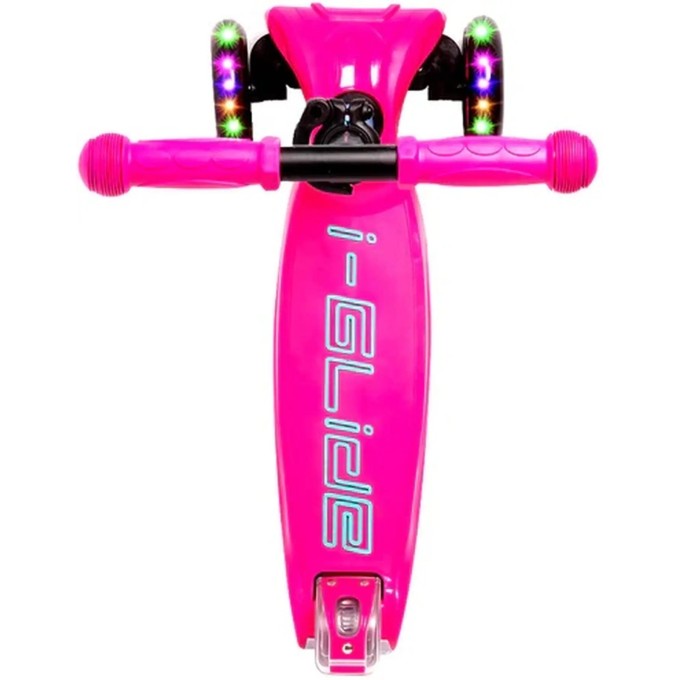 i-Glide 3 Wheel Kids Scooter (Pink/Aqua)