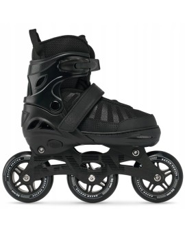 Raven Oxen BIG WHEELS 3 riteņu skrituļslidas melnas