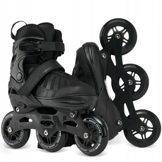 Raven Oxen BIG WHEELS ролики 3 колеса – быстрые для города