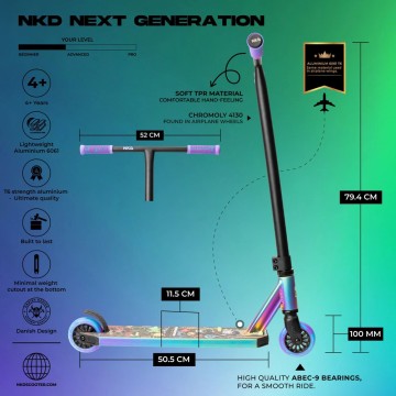 Triki tõukeratas NKD Next Generation-Parim hind ja kiire kohaletoomine