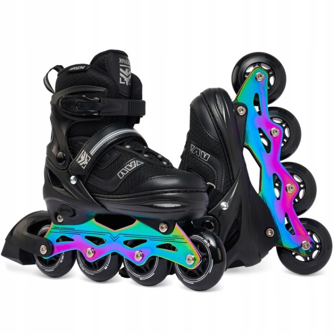 2-in-1 Inline skates Raven Drill Black-Sale! Last items in stock!