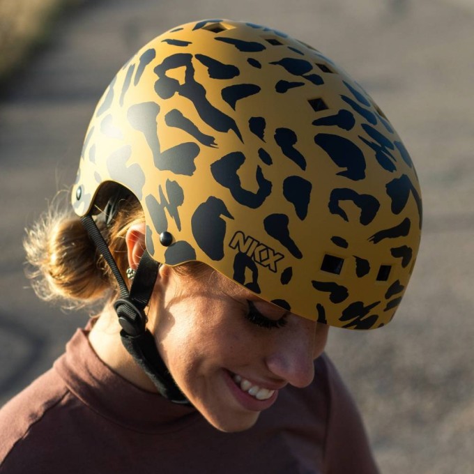 Шлем NKX Brain Saver Leopard -В наличии по супер цене!