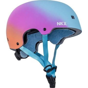 Шлем NKX Brain Saver Rainbow Fade