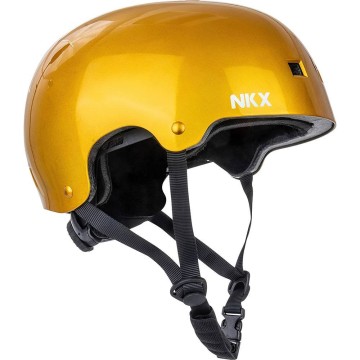 Helmet NKX Brain Saver Gold In Stock!
