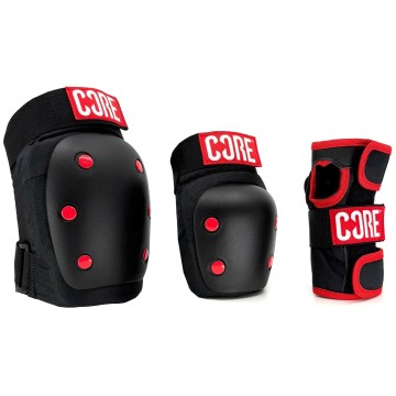 CORE Skate Pads 3-Pack | Polvi-, kyynär- ja rannesuojat