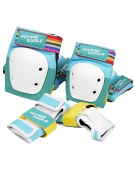 FlyingEagle Valiant Kids Protective Pads Set (S|Blue)