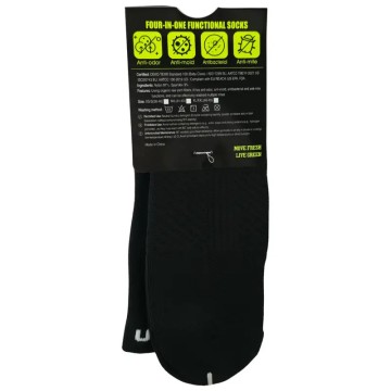 Union Anti Odor Scooter Socks Black | Orui laidžios paspirtuko kojinės