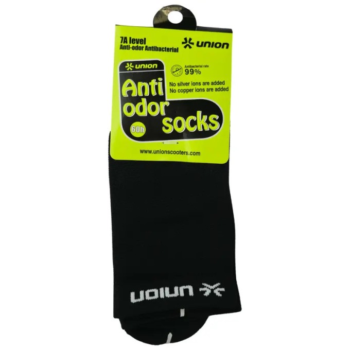 Union Anti Odor Scooter Socks Black | Elpojošas skrejriteņa zeķes