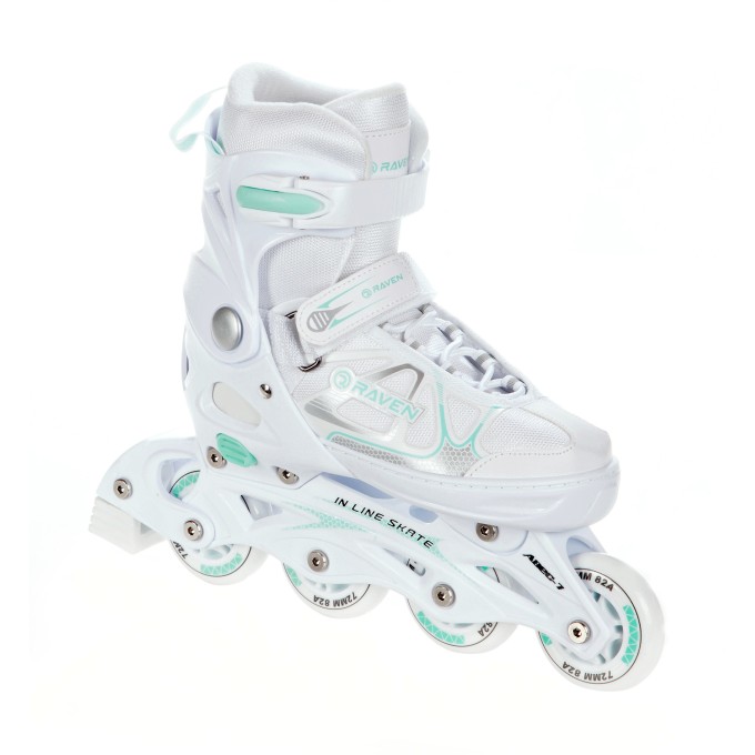 Регулируемые ролики Raven Spirit White/Mint