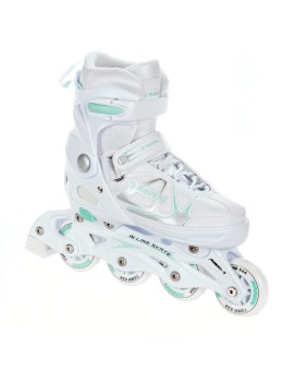 Raven Spirit White/Mint riedučiai su greitu suveržimu