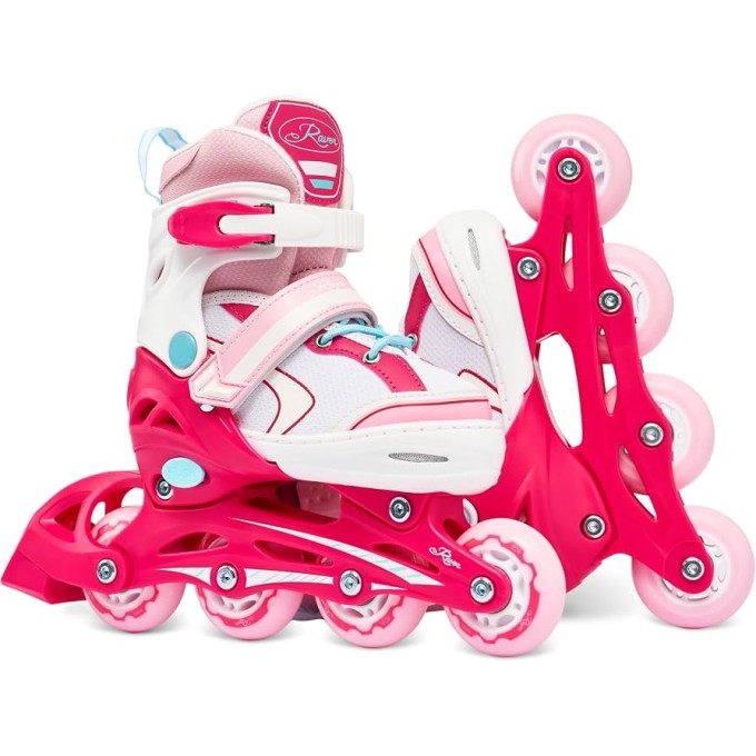 Ролики Raven Lia Pink с регулируемым размером