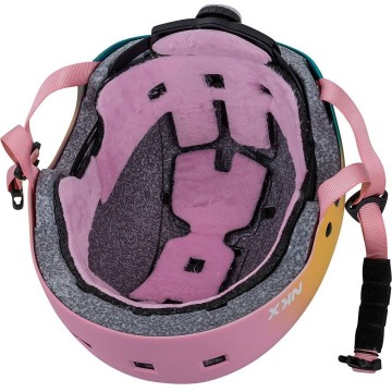 NKX Brain Saver Rainbow Fade šalmas – Turime sandėly