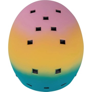 NKX Brain Saver Rainbow Fade šalmas – Turime sandėly