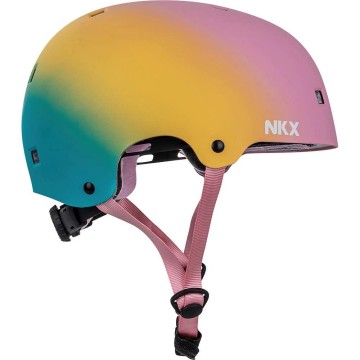 NKX Brain Saver Rainbow Fade šalmas – Turime sandėly