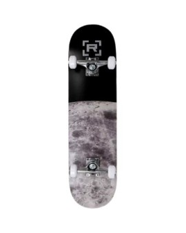 Rampage Moonscape Complete Skateboard (8"|Black)