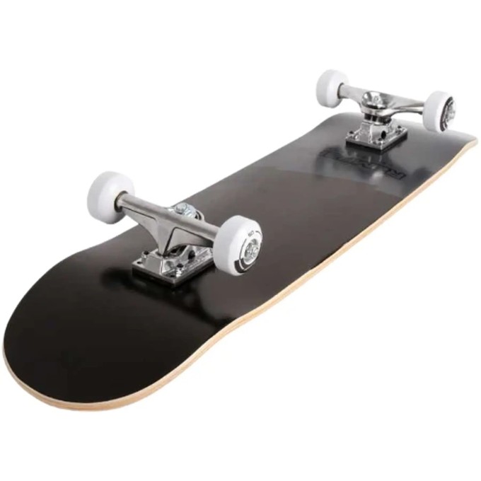 Rampage Plain Third Complete Skateboard (7.75"|Black)