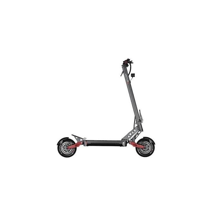 Электросамокат MOTUS Daytona 10 13,5 А·ч чёрный, красный