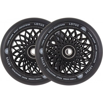 Root Lotus Wide Pro Scooter Wheels 2-Pack (110mm|Black)