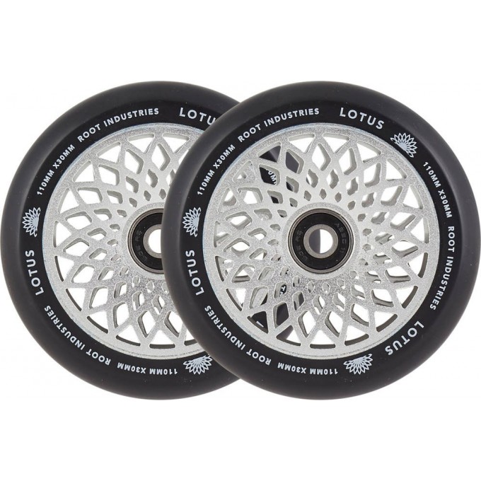 Root Lotus Wide Pro Scooter Wheels 2-Pack (110mm|Raw)