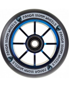 Panda Spoked V2 Pro Scooter Wheel (100mm|Blue Chrome)