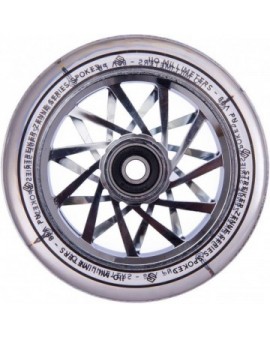 Striker Zenue Series Clear Pro Scooter Wheel (110mm|Chrome)