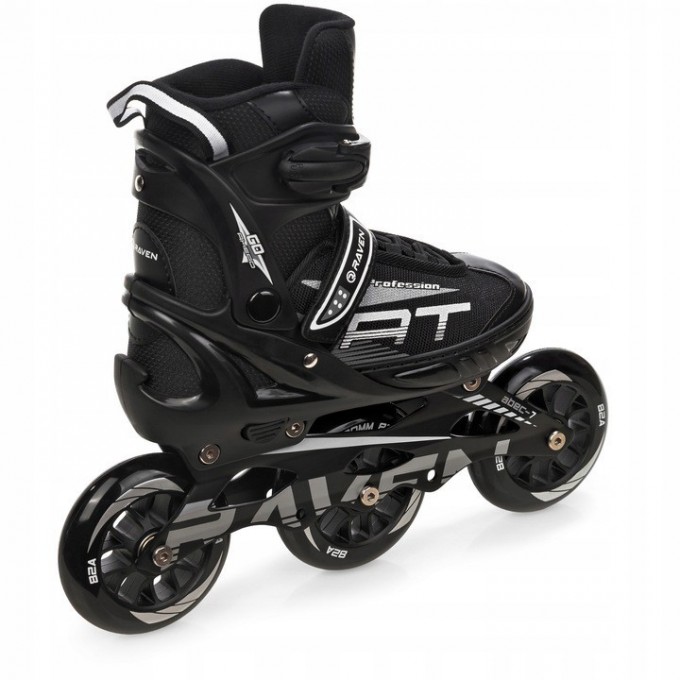 Kolmerattalised rulluisud Raven Profession BIG WHEELS Black 35-39 - 100mm (M)
