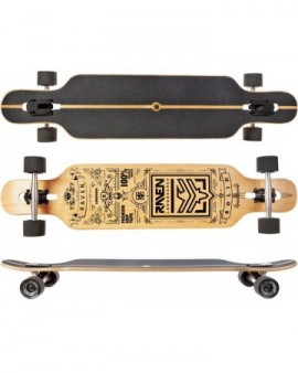 Longboard Raven Solid (pikk), ABEC9, 70mm