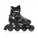 Rulluisud 2-in-1 Raven Pulse Black/Cyan reguleeritava suurusega