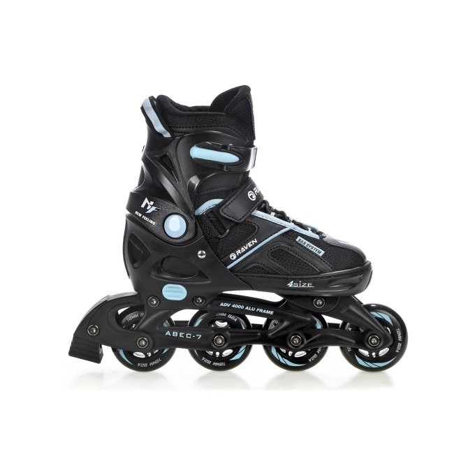 Skates Raven Pulse Black/Cyan