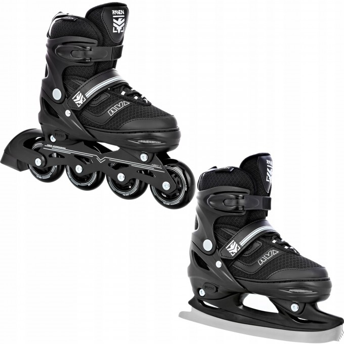 2-in-1 Inline skates Raven Drill Black-Sale! Last items in stock!