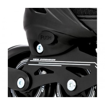 2-in-1 Inline skates Raven Drill Black-Sale! Last items in stock!