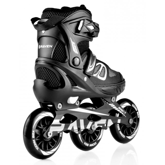 Inline Skates Raven Advance BIG WHEELS Black-Fast delivery!