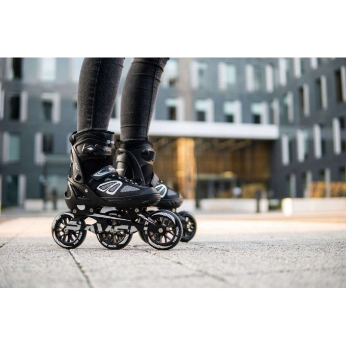 Inline Skates Raven Advance BIG WHEELS Black-Fast delivery!