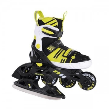 Tempish Misty Duo Adjustable Ice/Inline Skates Size 33-36