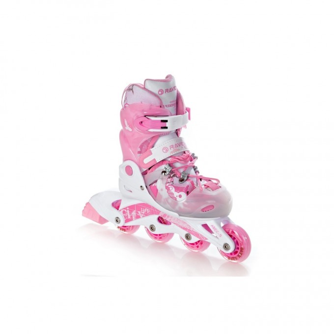 Raven Princess Pink skrituļslidas ar regulējamu izmēru